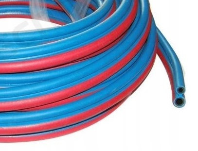 Furtun Combinat Dublu de Sudură TWIN DUET OXIGEN ACETILENĂ PROPAN 6,3 x 9mm / 10 Metri TC Technic