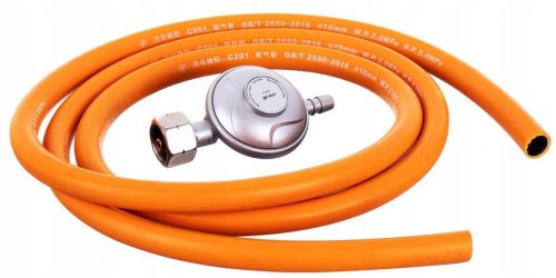 Kit de Conectare Aragaz cu Furtun și Regulator pentru Butelie de 11 kg - Propan-Butan