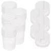 Set de 50 de Pahare de Amestec de Vopsea de Unică Folosință, Sistem Sistemul de Preparare a Vopselelor cu Filtru (650 ml)