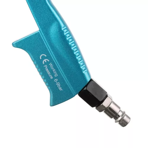 Pistol de Curățare Pneumatică cu Duza Întărită, Rezervor de 1 Litru și Conexiune Racord Aer 1/4" TC Technic LT-P2N