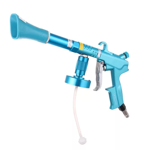 Pistol de Curățare Pneumatică cu Duza Întărită, Rezervor de 1 Litru și Conexiune Racord Aer 1/4" TC Technic LT-P2N