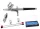 Aerograf HS-30KF Multifunțional Set Aerograf - Duze Interșanjabile 0,2 mm, 0,3 mm, 0,5 mm
