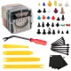 Set Universal de 1240 de Cleme și Extractoare pentru Tapițerie TC TEhnic - Compatibil cu Majoritatea Mărcilor, Cleme Universale din Plastic, 5 Extractoare incluse