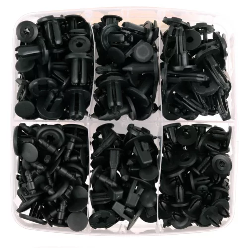 Set Universal de 1240 de Cleme și Extractoare pentru Tapițerie TC TEhnic - Compatibil cu Majoritatea Mărcilor, Cleme Universale din Plastic, 5 Extractoare incluse