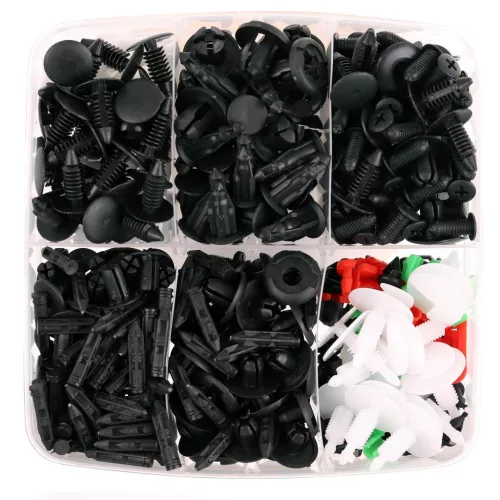 Set Universal de 1240 de Cleme și Extractoare pentru Tapițerie TC TEhnic - Compatibil cu Majoritatea Mărcilor, Cleme Universale din Plastic, 5 Extractoare incluse