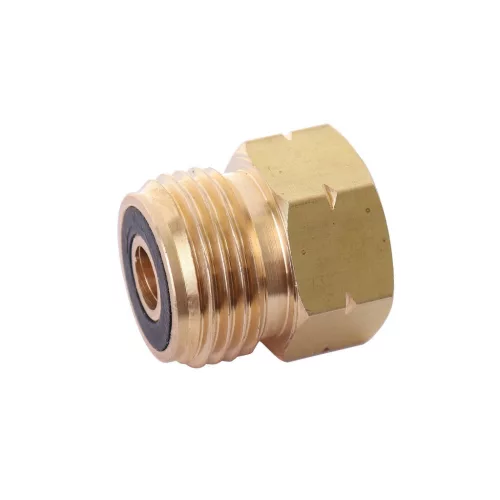 Adaptor pentru Convertirea Buteliilor de Gaz Propan-Butan 3/8" LH (Stâng) x 21,8"x1/14"L (Filet Extern) - 1 Bucată