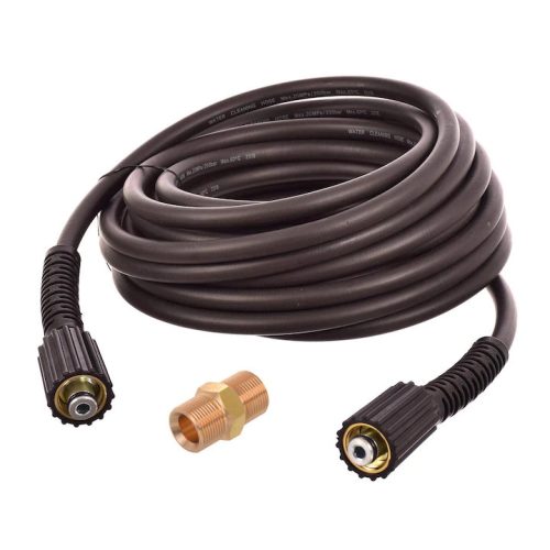 Furtun de Înaltă Presiune 15 m pentru Aparat de Spălat Karcher cu Adaptor Extensie M22 x M22