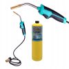 Arzător Turbo MAPP Propan cu Tub de 120 cm și Cartuș de Gaz EliCo Profitech MAPP 400g