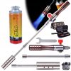 Arzător cu Gaz Demontabil cu Mâner din Lemn și Husă de Pânză + 1 Cartuș Gaz EliCo 220g TC Technic UP309-1_60220