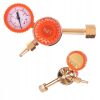Set complet arzător cu gaz și accesorii - 450 mm, propan-oxigen sau acetilen-oxigen, cu 5 m furtun dublu și reductoare