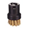 Perie Rotundă din Alamă pentru Curățare Karcher DE, KST, SC, SG, VAP, Compatibilitate Extinsă