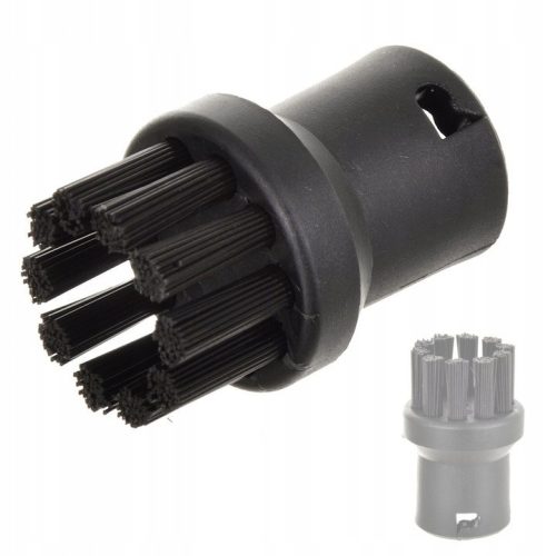 Perie Rotundă din Plastic pentru Curățare cu Abur Karcher SC1-SC5