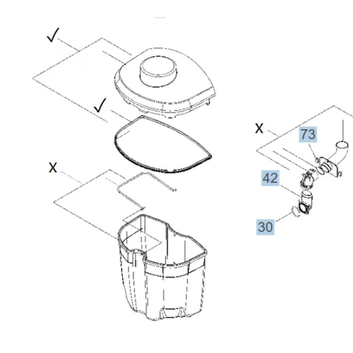 Capac Compatibil Karcher Puzzi pentru Modele Diverse (4.063-628.0)