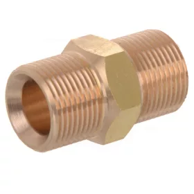   Conector Dublu pentru Furtun M22 Exterior - Compatibil cu Aparatele de Spălat cu Presiune Karcher și Altele