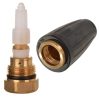 Cap Turbo Rotativ pentru Spălătoare cu Presiune de 207 Bar, Conexiune 1/4", Max. 100°C