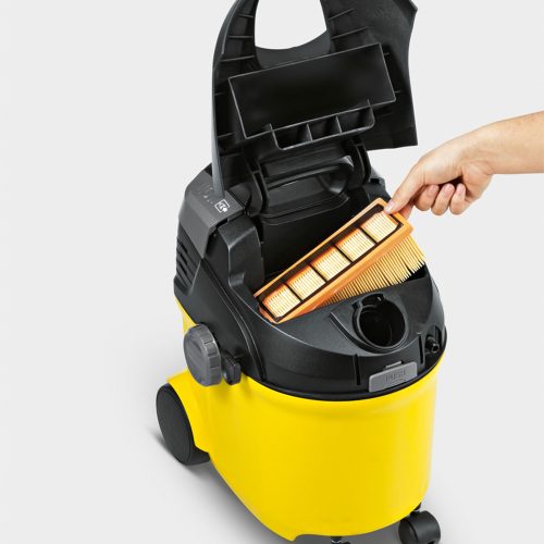 Filtru Pliat pentru Aspiratoare Umede și Uscate Karcher - Model THU-TR-071, Suprafață Mare de Filtrare, Design Compact, Flexibil și Ușor de Curățat