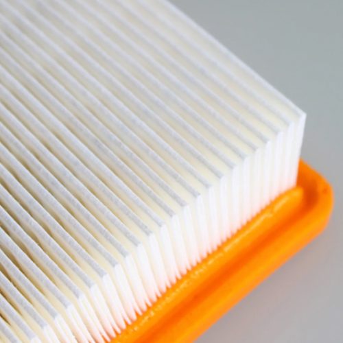 Filtru de Aer/Motor de Înaltă Calitate din Poliester, Compatibil cu Aspiratoare Karcher, Dimensiuni 196x96x32mm