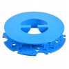 Pad de Fixare pentru Mașini de Curățat Hako, Karcher - Albastru, Diametru 157 mm, Furat Interior 71 mm