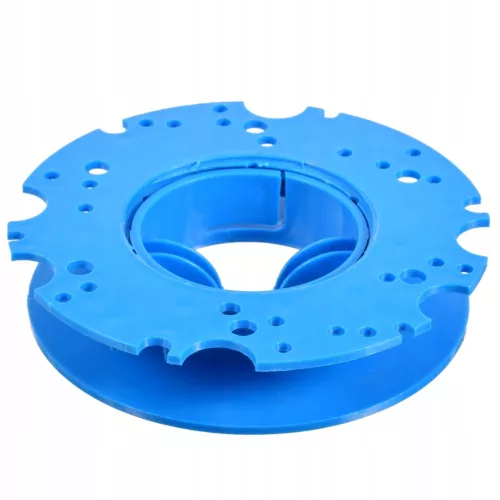 Pad de Fixare pentru Mașini de Curățat Hako, Karcher - Albastru, Diametru 157 mm, Furat Interior 71 mm