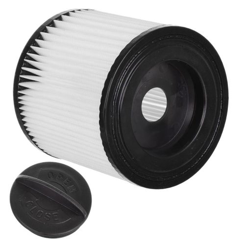Filtru de Aer Lavabil din Poliester pentru Aspiratoare Karcher, Model THU-TR-100, 11,5 cm Înălțime, 12,3 cm Diametru Exterior, 8 cm Diametru Interior