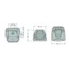 Scaun Conducător HAKO B 115 R, B 650 R, B 750 R, B 910 pentru Seria HAKOMATIC și SCRUBMASTER