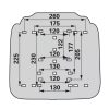Scaun Conducător HAKO B 115 R, B 650 R, B 750 R, B 910 pentru Seria HAKOMATIC și SCRUBMASTER