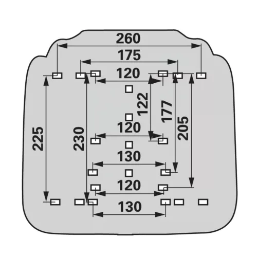 Scaun Conducător HAKO B 115 R, B 650 R, B 750 R, B 910 pentru Seria HAKOMATIC și SCRUBMASTER