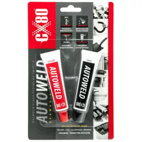   Adeziv Epoxidic Bicompus CX-80 AUTO WELD (2x27g) - Soluție Profesională de Sudură la Rece