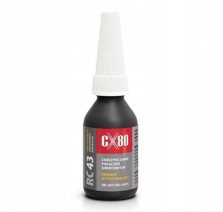 Adeziv Anaerob CX-80 RC-43 pentru Fixarea Șuruburilor și Îmbinărilor Filetate, 10 ml
