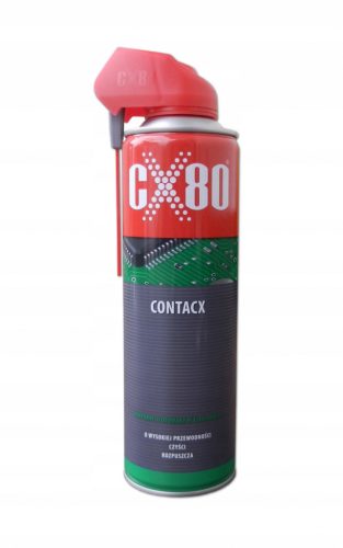 Spray Curățare Contacte CX-80 CONTACX 500 ml DUO-SPRAY pentru Electronice și Electrotehnică