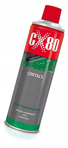 Spray Curățare Contacte CX-80 CONTACX 500 ml DUO-SPRAY pentru Electronice și Electrotehnică