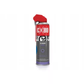   Spray Siliconic CX-80 500ml - Îngrijire Gume și Garnituri, Potrivit pentru Întreținerea Centurilor de Siguranță (Certificat PZH)