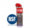 Spray Siliconic CX-80 500ml - Îngrijire Gume și Garnituri, Potrivit pentru Întreținerea Centurilor de Siguranță (Certificat PZH)