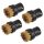 Set Perii Rotunde din Alamă pentru Curățitor cu Aburi KARCHER SC 1-5, 4 Bucăți - Compatibilitate Extinsă (2.863-061.0)