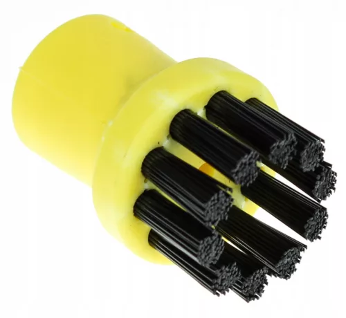 Perie Rotundă din Plastic cu Peri pentru Aparatele de Curățare cu Abur Karcher SC - Înlocuiește Produsul Original 2.863-264.0