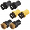 Set de Perii Compatibile Karcher SC 1-5, 6 Bucăți, 4 Perii Plastic, 2 Perii Alamă