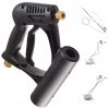 Lance Telescopică de 7,4 m și Pistol cu Reglare a Presiunii din Oțel Inoxidabil de 46 cm Compatibil cu T-Racer de 51 cm