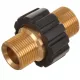 Adaptor M22-M22 pentru Conectarea Furtunurilor de Înaltă Presiune (Compatibil cu Furtunuri Karcher)