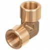 Conector Filetat Reducție 3/8" Femelă - Femelă din Alamă pentru Sisteme de Înaltă Presiune