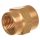 Adaptor Reducție Alamă 3/8"F la 1/4"F pentru Conexiuni Interne