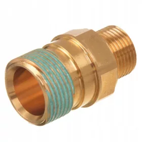   Adaptor de Reducție pentru Conector Karcher Easy LOCK la 3/8" (aproximativ 16mm) Filet Exterior din Cupru de Înaltă Calitate