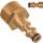 Adaptor de Conectare Furtun Lavor Click - Filet Exterior M22 x 1,5 mm, Tija 14 mm, Alamă, pentru Seria de Uz Casnic