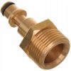 Adaptor de Conectare Furtun Lavor Click - Filet Exterior M22 x 1,5 mm, Tija 14 mm, Alamă, pentru Seria de Uz Casnic