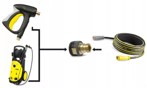 Adaptor Robust Ușor 2 pentru Pistol de Furtun Karcher cu Conector Filetat Standard M22