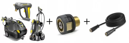 Adaptor Easy Lock Force 6 pentru Karcher HD HDS - Transformare Conector Filetat Easy Lock TR22 la Filet Standard M22