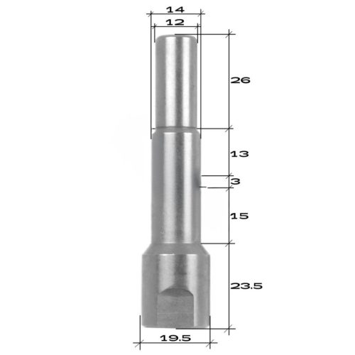 Adaptor KEW Conector Rapid, 1/4" Filet Interior, Compatibil cu Kranzle D12 1347, Din Oțel Inoxidabil