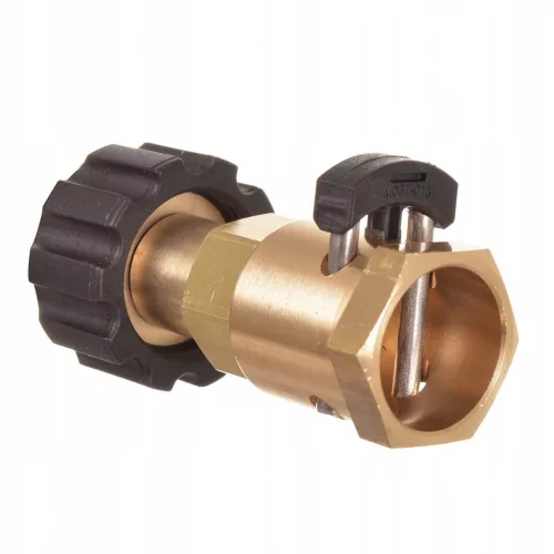 Adapter tömlőpisztolyhoz Karcher HD HDS mosókhoz - 11 mm-es dugós csapágyas tömlőcsatlakozás - M22 menetes csatlakozás