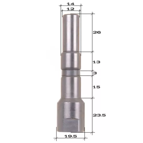 Adaptor Rapid KEW Tip, Conexiune Filetată Externă 1/4", Oțel Inoxidabil - Compatibil cu Kranzle D12