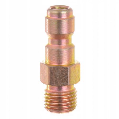 Adaptor de Reducere cu Conector Rapid 1/4" (12,8 mm) Filetat pentru Spălătoare cu Presiune pe Benzen, Oțel, Nou