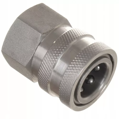 Conector Rapid cu Filet Interior 3/8" din Oțel Inoxidabil pentru Spălătoare cu Presiune, 200 bar, 90°C, 40 litri/minut